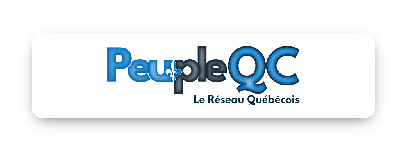 Logo Peuple Qc avec ombrage