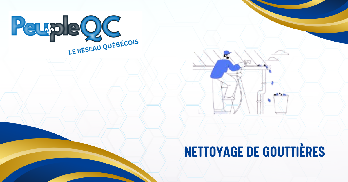 Nettoyage de gouttières