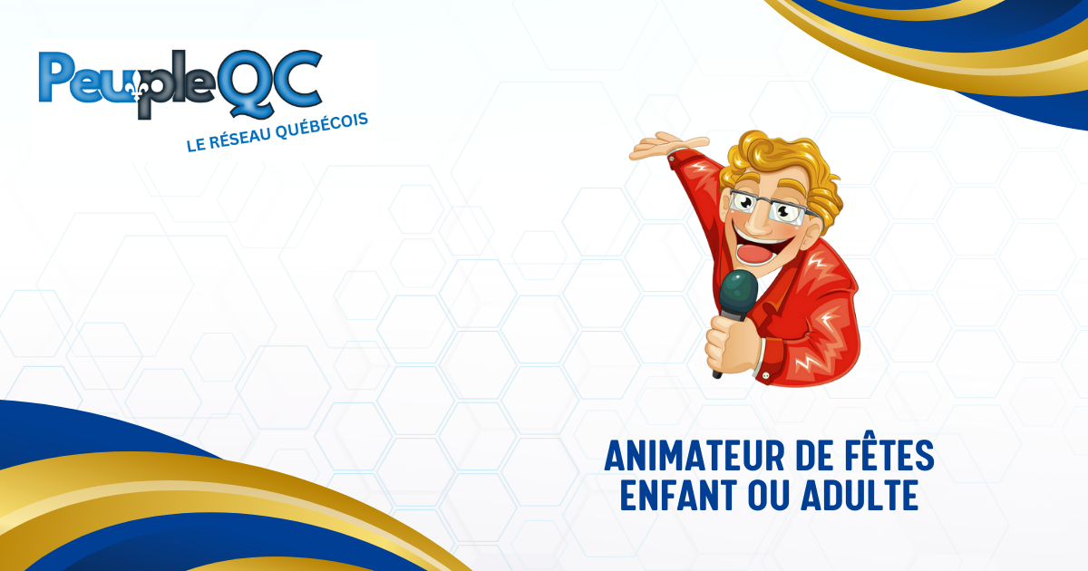 Animateur de fêtes enfant ou adulte
