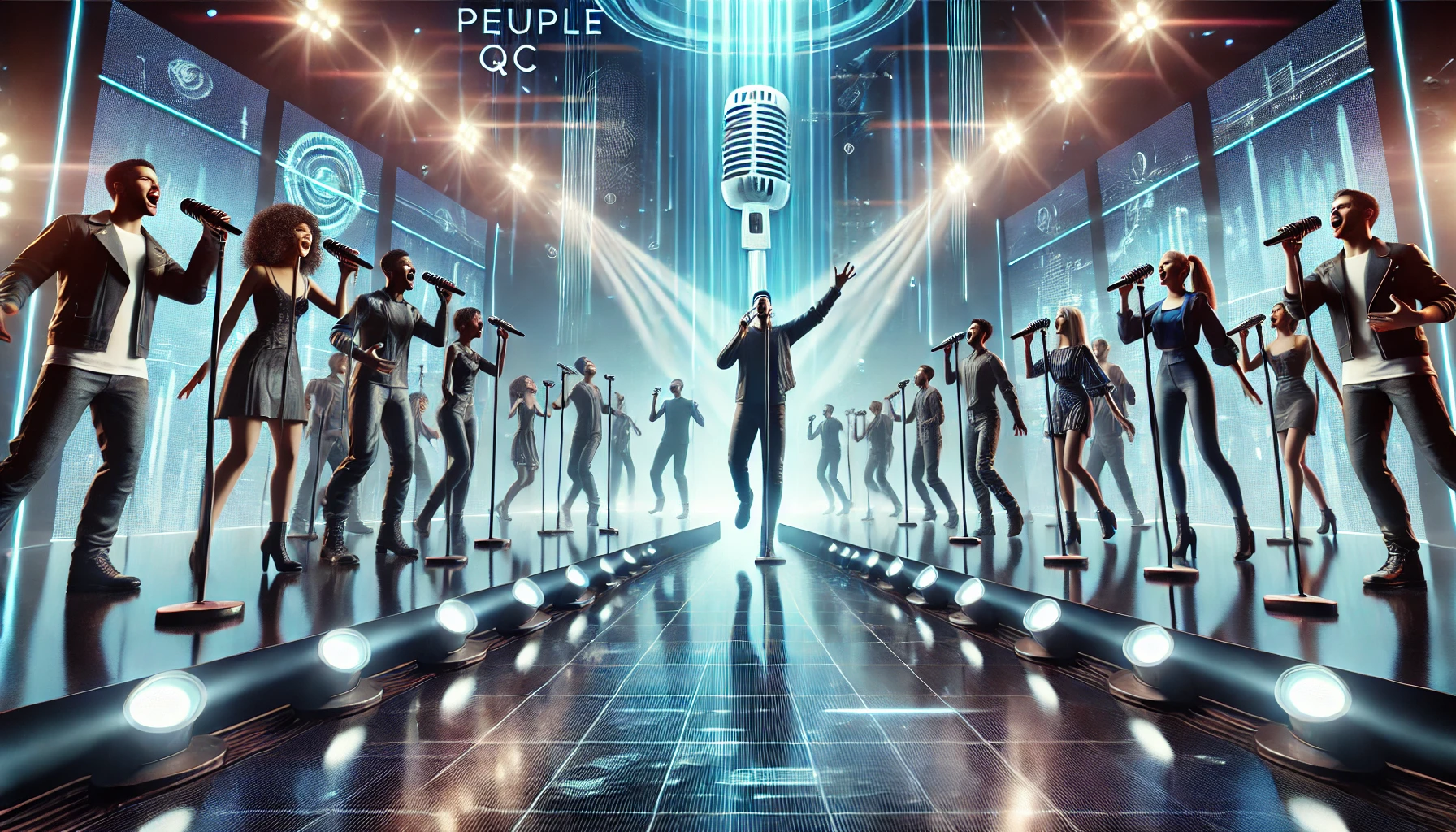 Couverture de Concours de chant Peuple Qc 2025